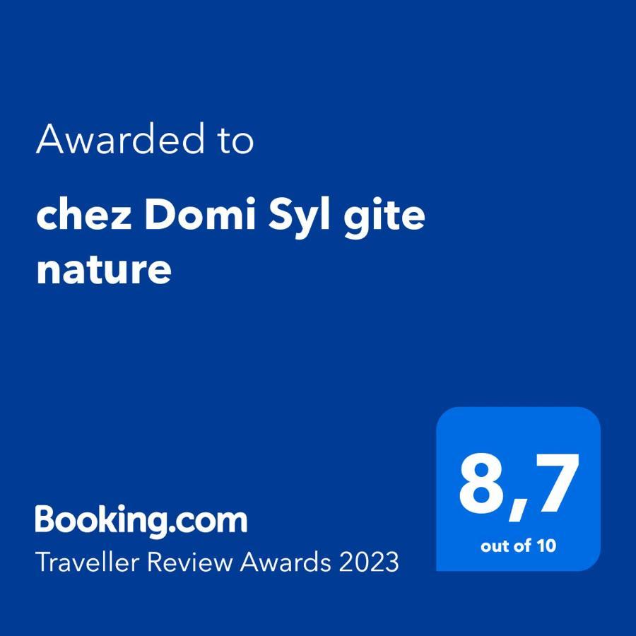 Chez Domi Syl Gite Nature Lejlighed Colonne Eksteriør billede
